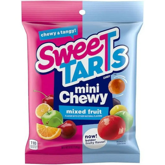 PEG SWEETART MINI CHEWY 6/6OZ