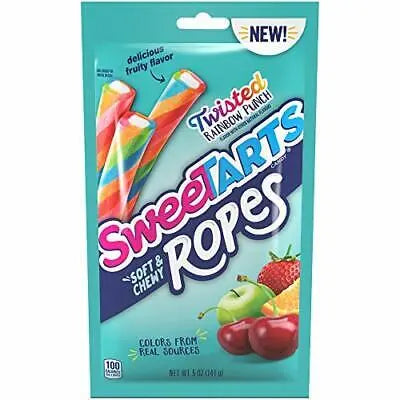 PEG SWEETART ROPE TWISTED RAINBOW 6/5OZ