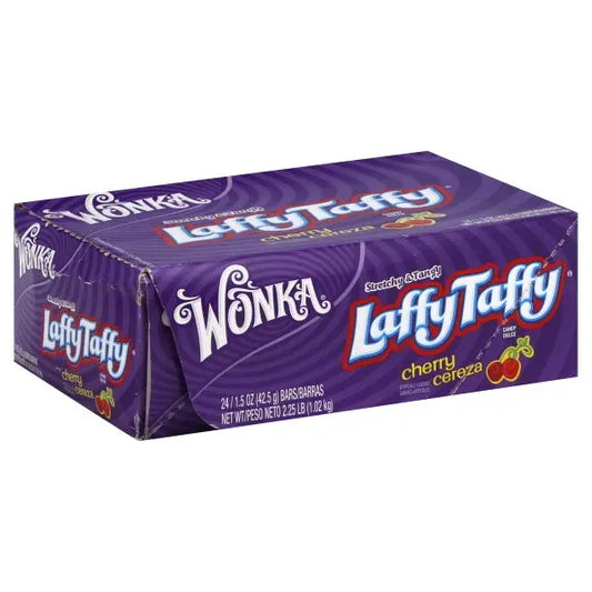 LAFFY TAFFY BAR CHERRY 24CT