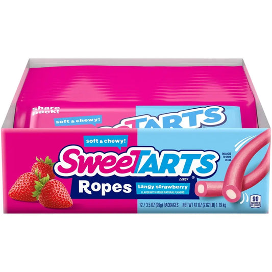 KS SWEETARTS ROPES TANGY STRAWB 12CT