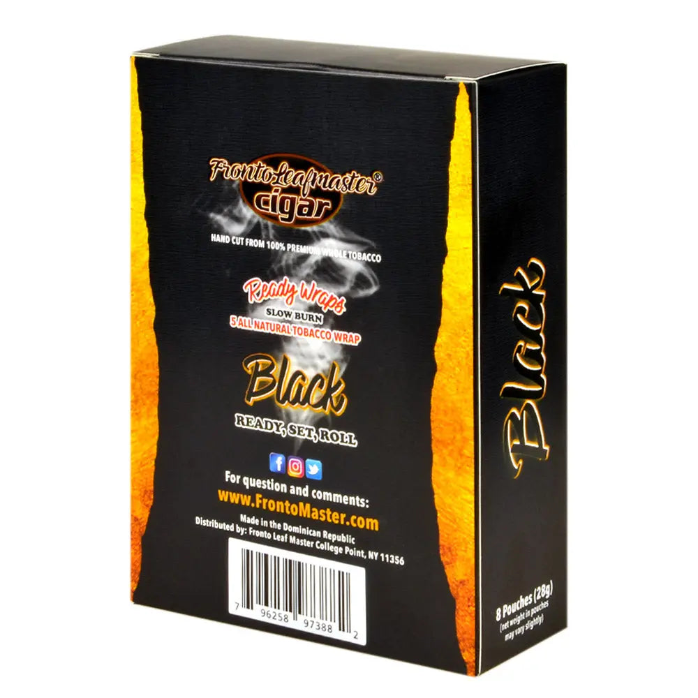 FRONTO READY WRAPS BLACK 8PK
