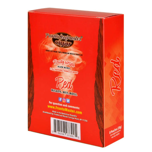 FRONTO READY WRAPS RED 8PK