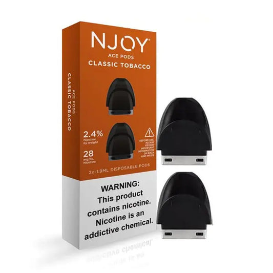 NJOY ACE PODS CLASIC TOB 2.4% 2PK 5CT (FINAL SALE)