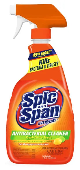 SPIC&SPAN ANTIBACTERIAL CLEANER 6/32OZ