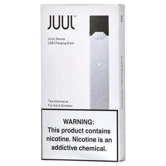 JUUL E-CIG DEVICE SILVER 1 CT