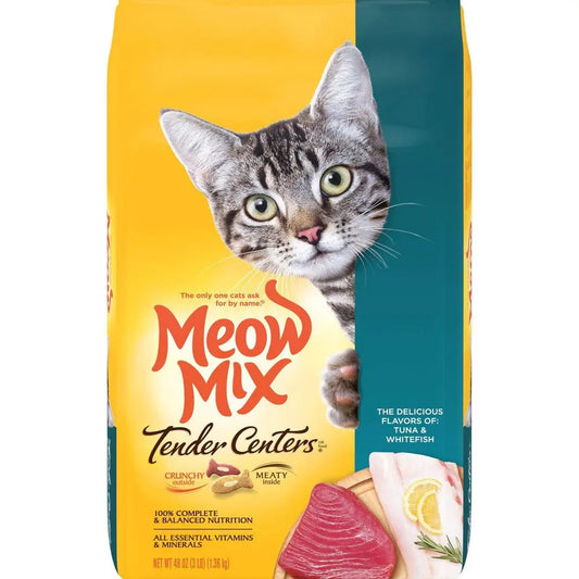 MEOW MIX TUNA & WHITE FISH 4/3 LB