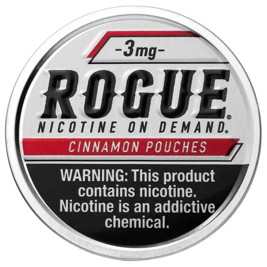 ROGUE NICOTINE CINNAMON POUCHES 3MG 5CT