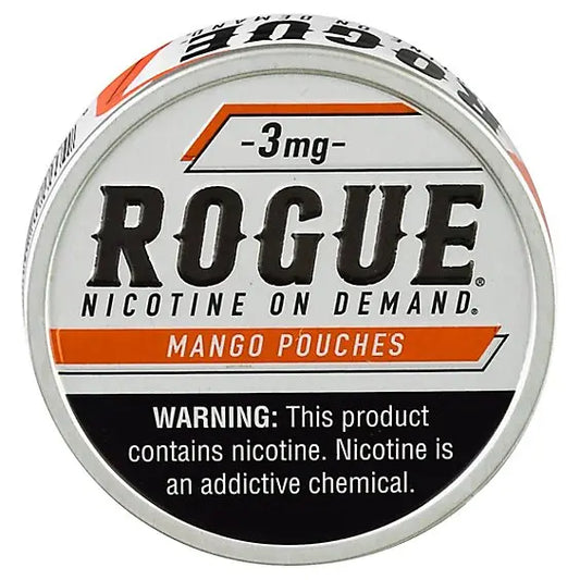 ROGUE NICOTINE MANGO POUCHES 3MG 5CT