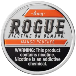 ROGUE NICOTINE MANGO POUCHES 6MG 5CT