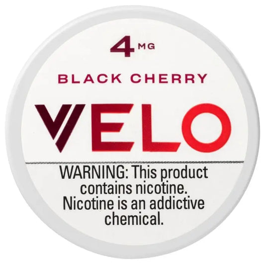 VELO BLACK CH 4MG NICOTINE POUCHES 5CT