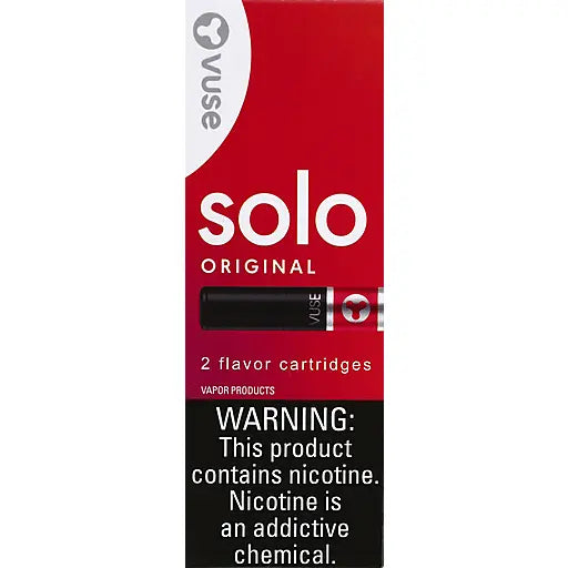 VUSE SOLO CART ORIG 5MG 5PK 2CART/PK