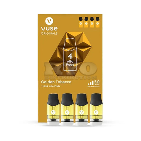 VUSE ALTO GOLD TOB 5.0% FOUR POD 5CT