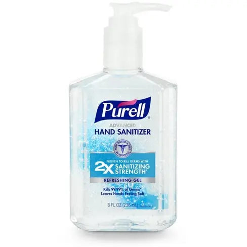 HAND SANITIZER CLEAR 8OZ