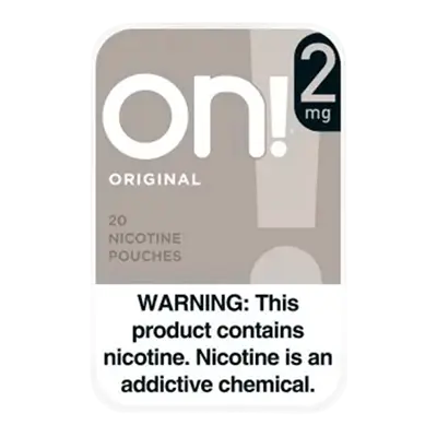 ON! ORIGINAL 2MG NICOTINE POUCHES 5CT