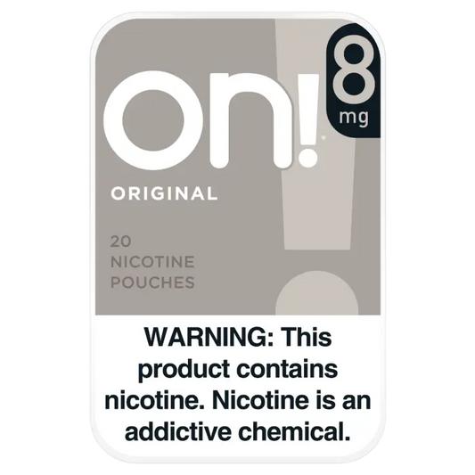 ON! ORIGINAL 8MG NICOTINE POUCHES 5CT