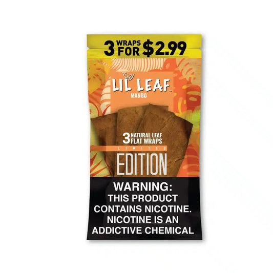 LIL LEAF (FINAL SALE) PP 3/2.99 MANGO LEAF WRAPS