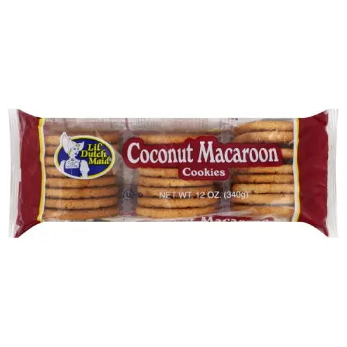 COOKIES (DUTCH 10.5 OZ) COCONUT MAC  6CT