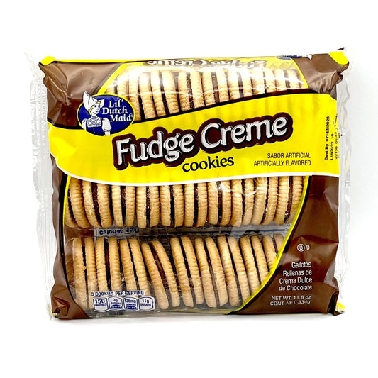 COOKIES (DUTCH 11.8 OZ) FUDGE CREME 6CT