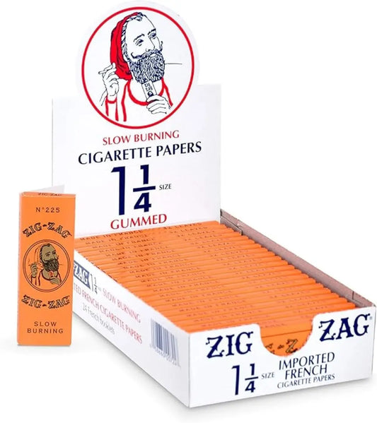 ZIG ZAG RLNG PAPER ORANGE 24CT