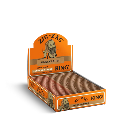 ZIG ZAG RLNG PAPER UNBLEACHED KING SIZE