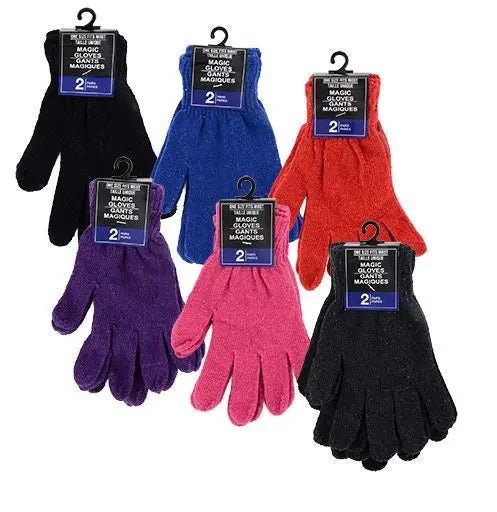 GLOVES MAGIC ASST COLOR 12CT