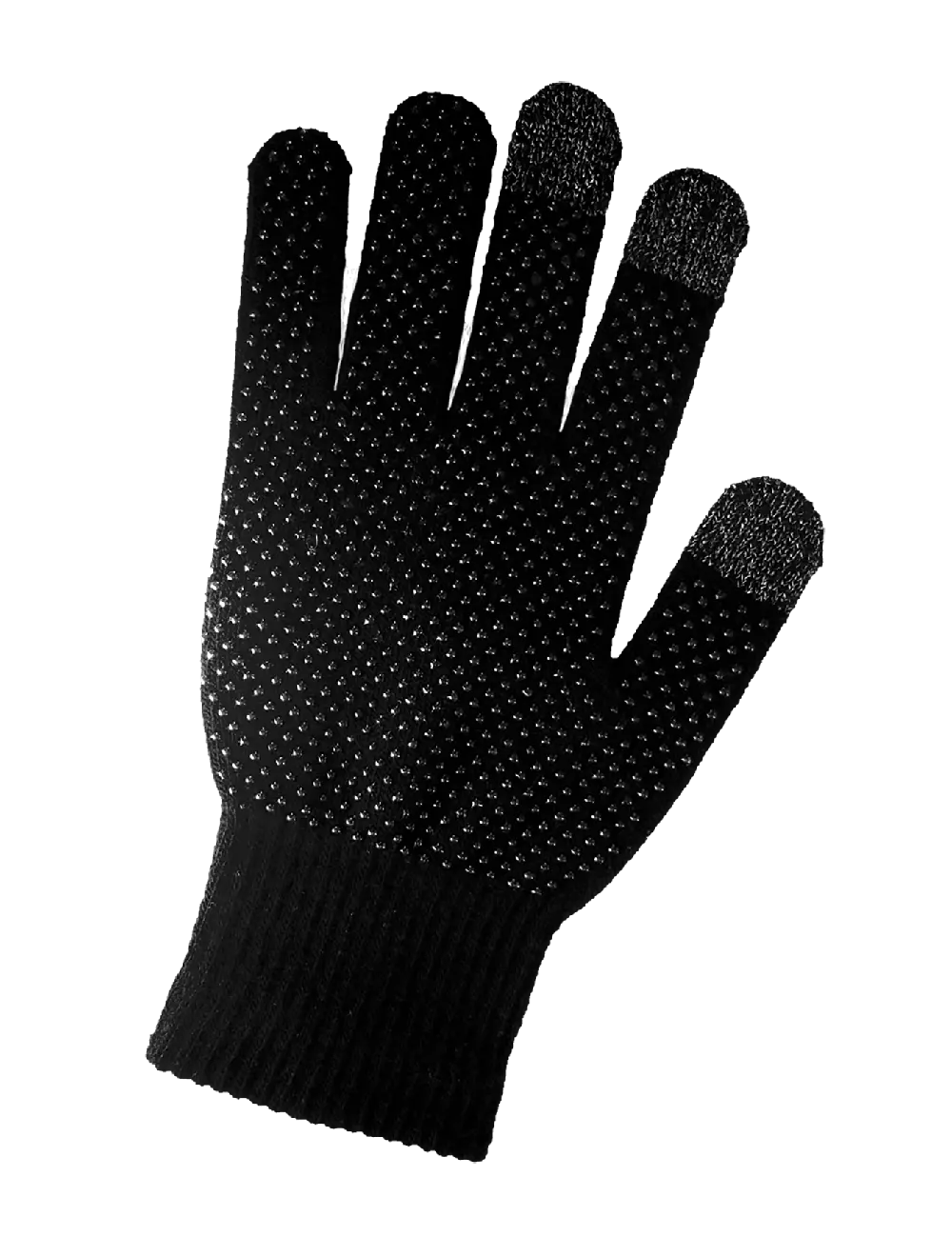 GLOVES BLACK/BLACK DOT WINTER 12 CT