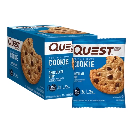 QUEST COOKIE CHOC CHIP 12CT 2.08OZ