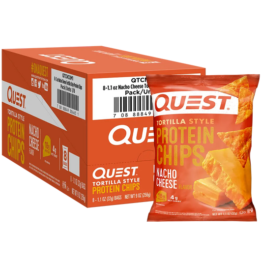 QUEST PROTEIN CHIPS NACHO 8CT