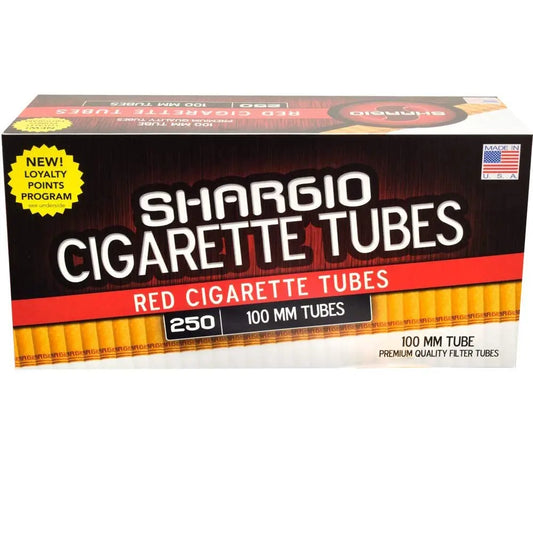 SHARGIO TUBES RED 250 CT