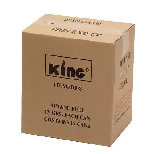 KING BUTANE FUEL 12/6OZ