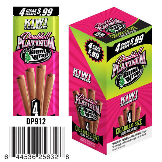 PLATINUM 4/99 BLUNT WRAPS KIWI STRBRY