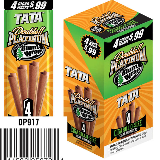 PLATINUM 4/99 BLUNT WRAPS TATA