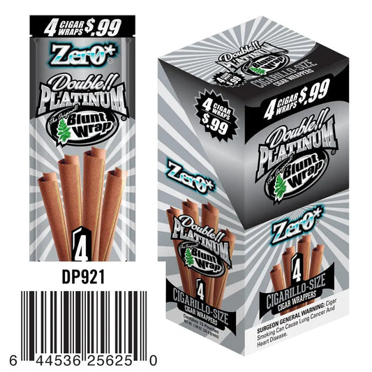 PLATINUM 4/99 BLUNT WRAPS ZERO