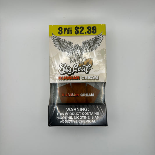 Big Leaf Russian Cream (Final Sale) PP 3/$2.39 - Chase Cash & Carry