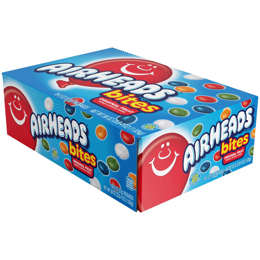 AIR HEADS BITES FRUIT 18CT  