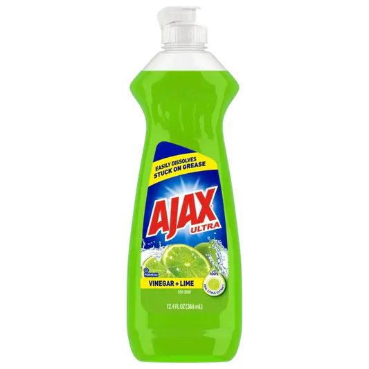 AJAX DISH LIQ. VINEGAR + LIME 10/12.4OZ