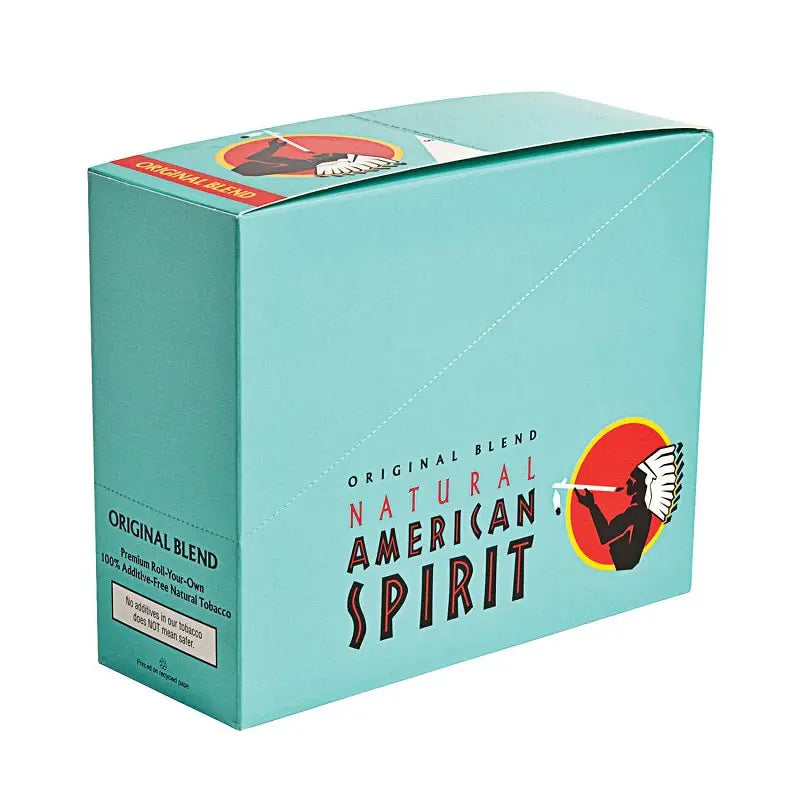 AMERICAN SPIRIT POUCH REG (LIGHT BLUE) 6CT