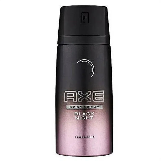 AXE DEODORANT SPRAY BLACK NIGHT 6CT