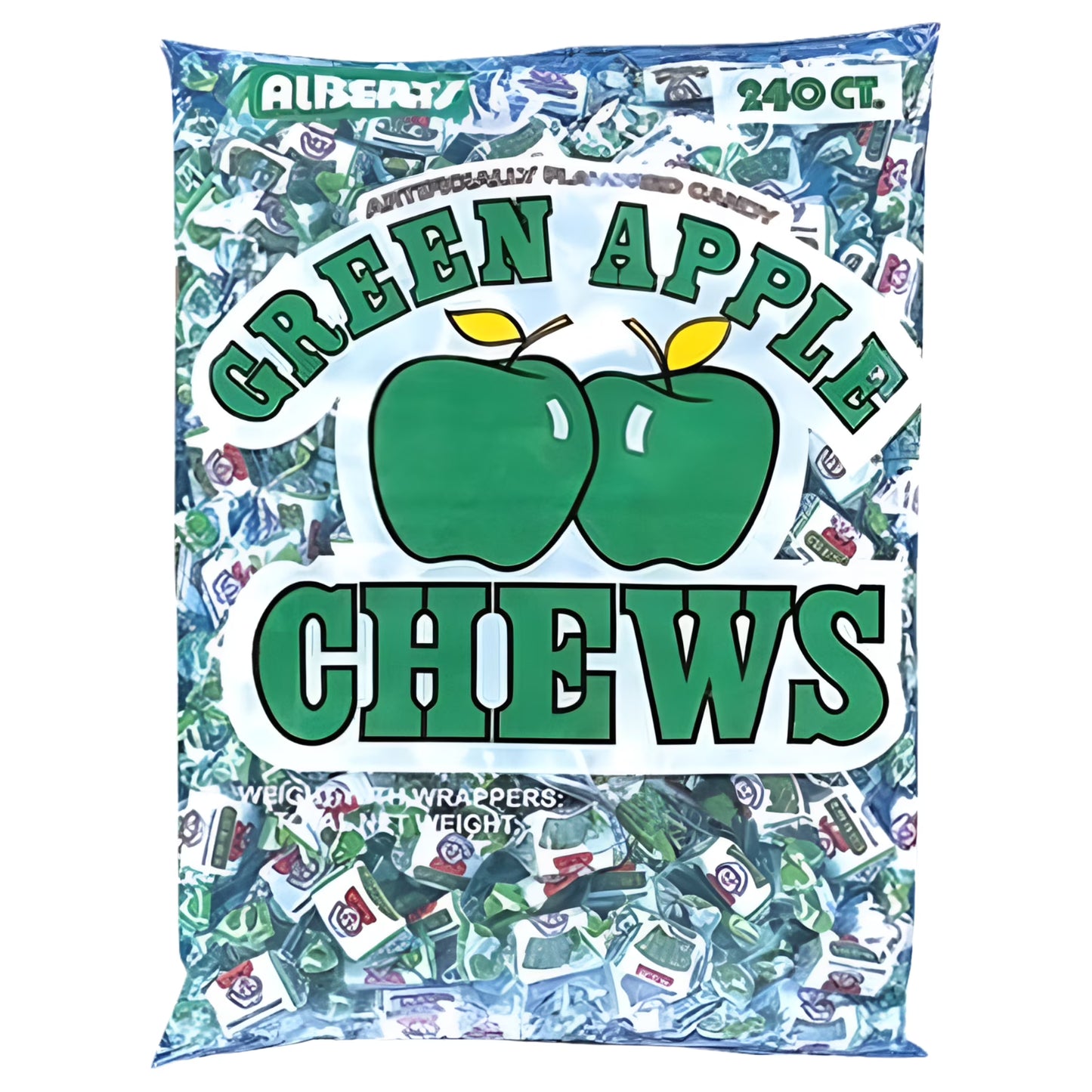 FRUIT CHEWS APPLE 240 CT