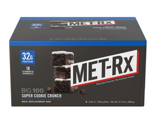 METRX BIG 100 HAZELNUT CRUNCH 9CT