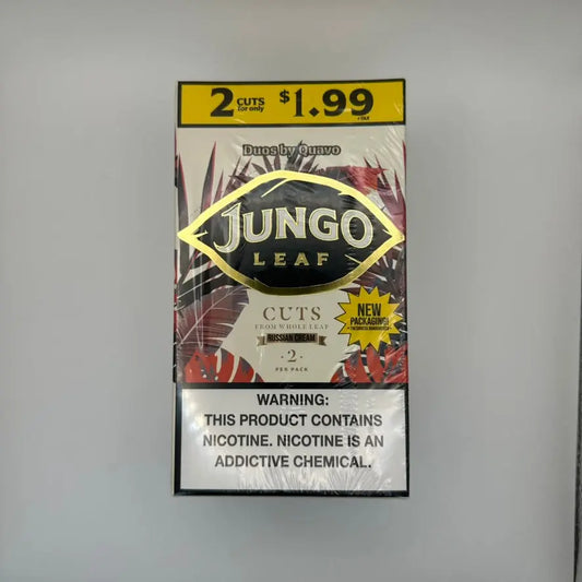 JUNGO LEAF Russian Cream PP1.99 20CT (FINAL SALE) - Chase Cash & Carry