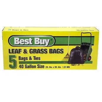 BEST BUY TRASH BAGS 12/40 GALLON - Chase Cash & Carry