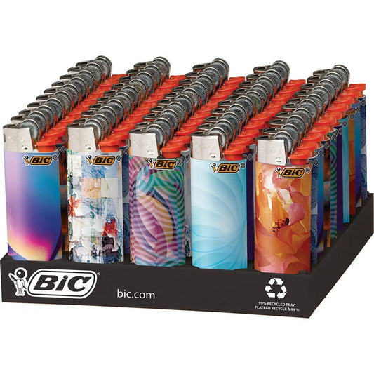 BIC LIGHTERS GEOMETRIC 50CT
