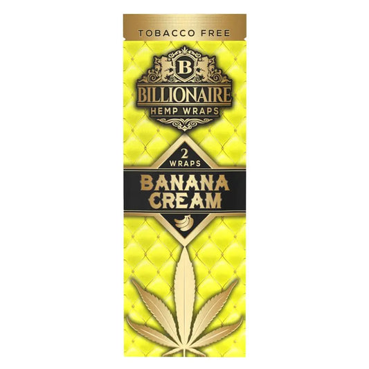 BILLIONAIRE HEMP WRAPS BANANA CREAM 25/25 PK