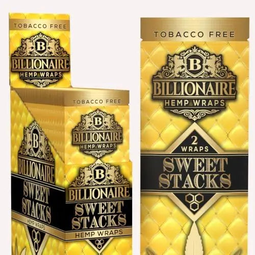 BILLIONAIRE HEMP WRAPS SWEET STACKS 25/2PKS
