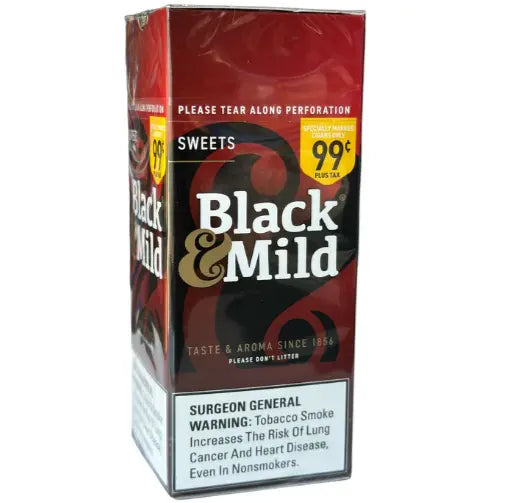 BLACK & MILD PP 99C 25CT SWEET