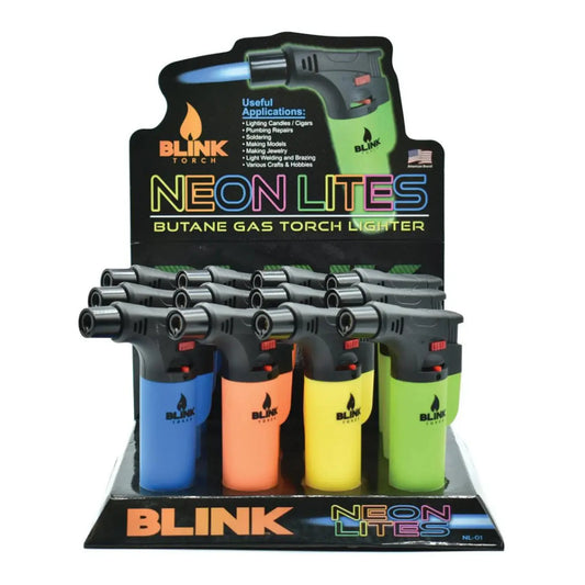 BLINK TORCH GUN NEON 12CT