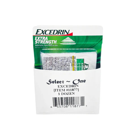 BLISTER EXCEDRIN 12 CT