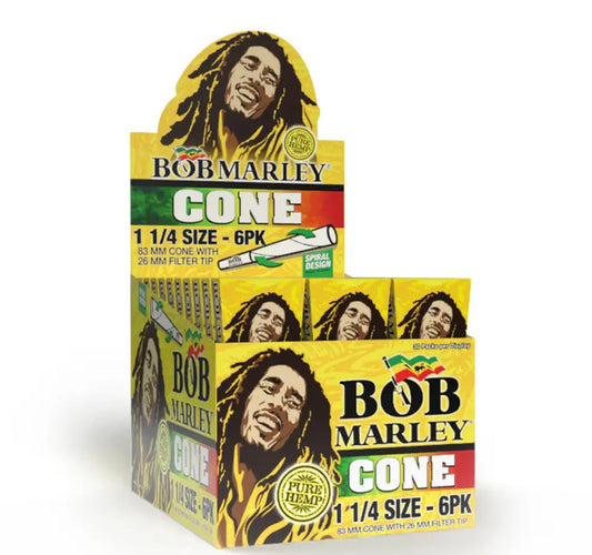 BOB MARLEY PRE-ROLLED CONE 1 1/4 - 6PK