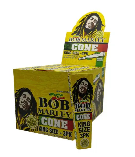 BOB MARLEY PRE-ROLLED CONE KS - 3PK